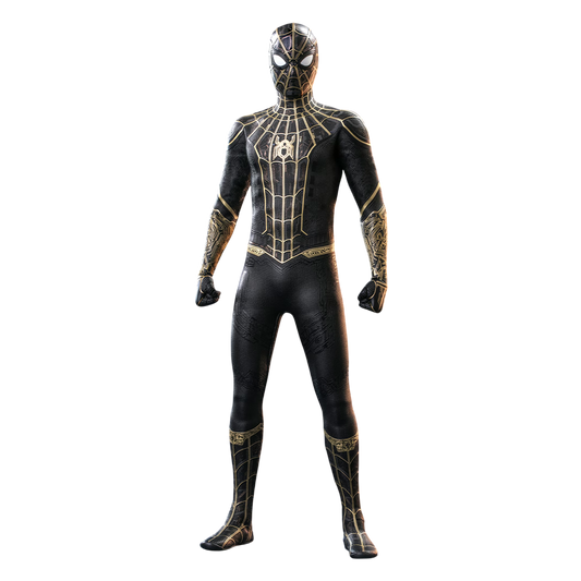 Spider-Man Black & Gold Suit 1/6 - Spider-Man: No Way Home Hot Toys
