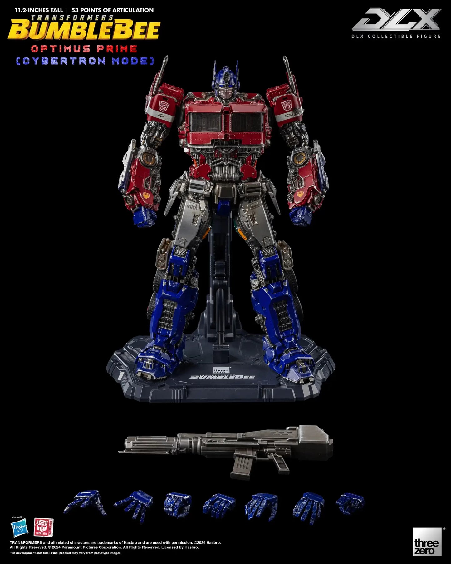 Optimus Prime DLX (Cybertron Mode) - Transformers: Bumblebee Threezero