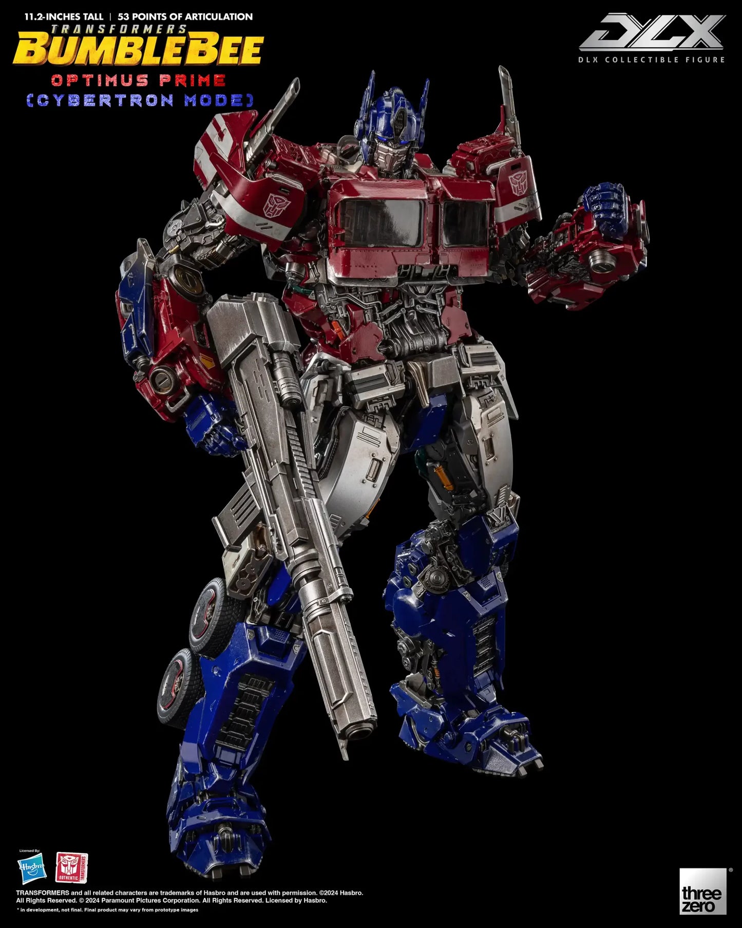 Optimus Prime DLX (Cybertron Mode) - Transformers: Bumblebee Threezero