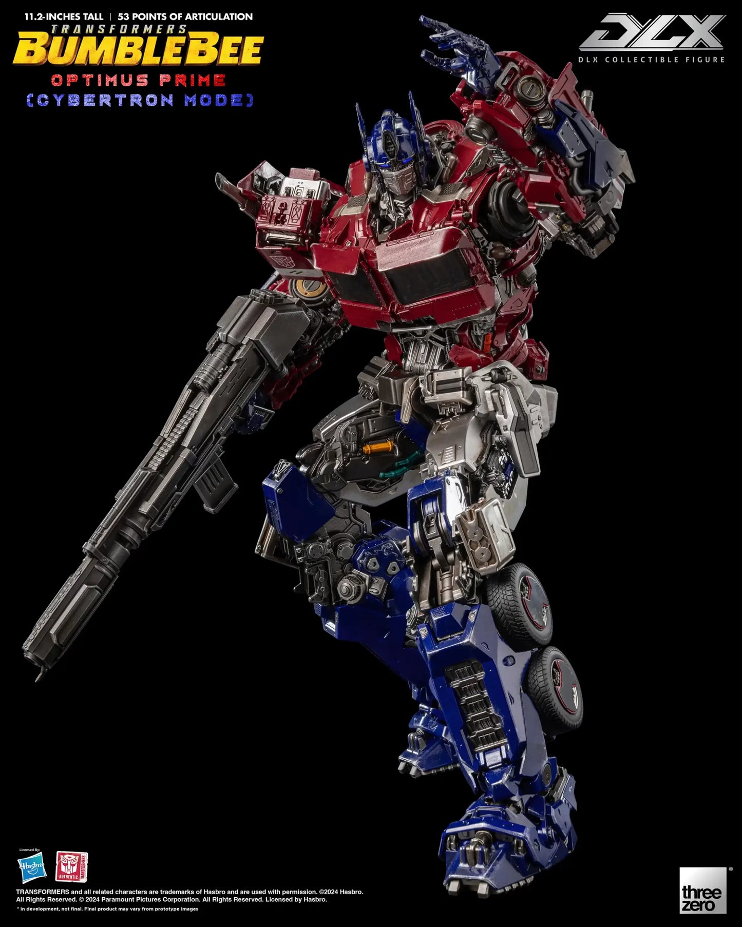 Optimus Prime DLX (Cybertron Mode) - Transformers: Bumblebee Threezero
