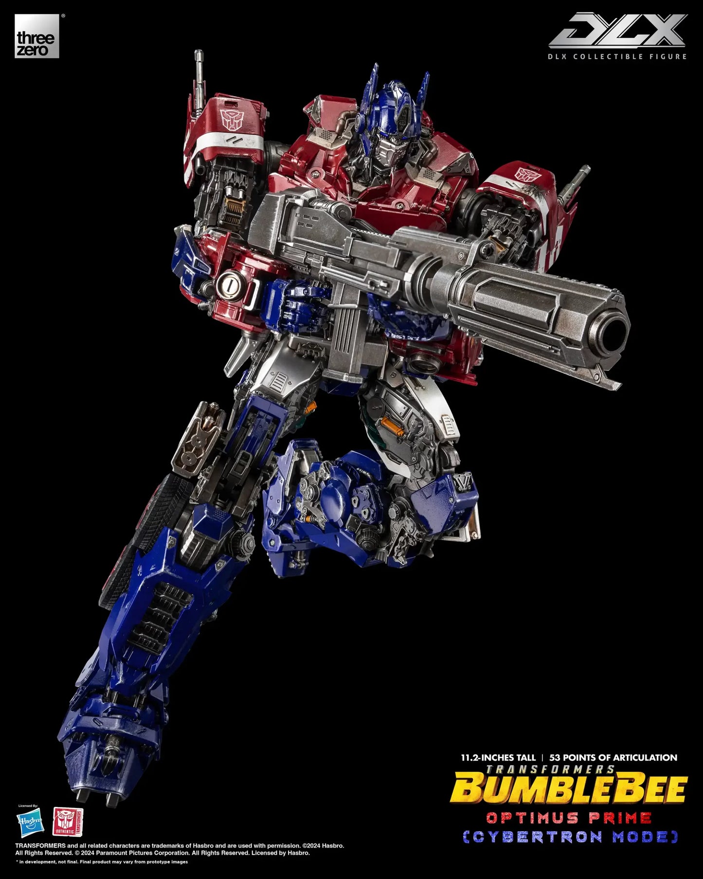 Optimus Prime DLX (Cybertron Mode) - Transformers: Bumblebee Threezero