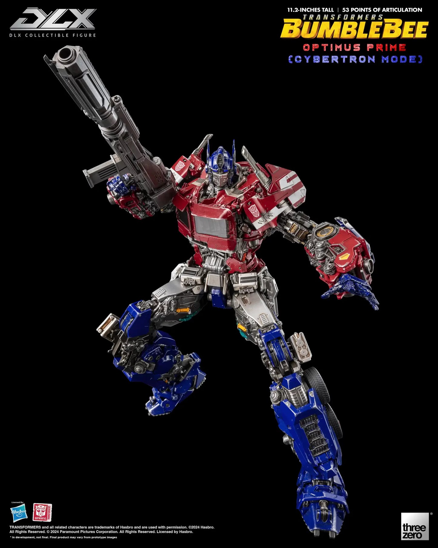 Optimus Prime DLX (Cybertron Mode) - Transformers: Bumblebee Threezero