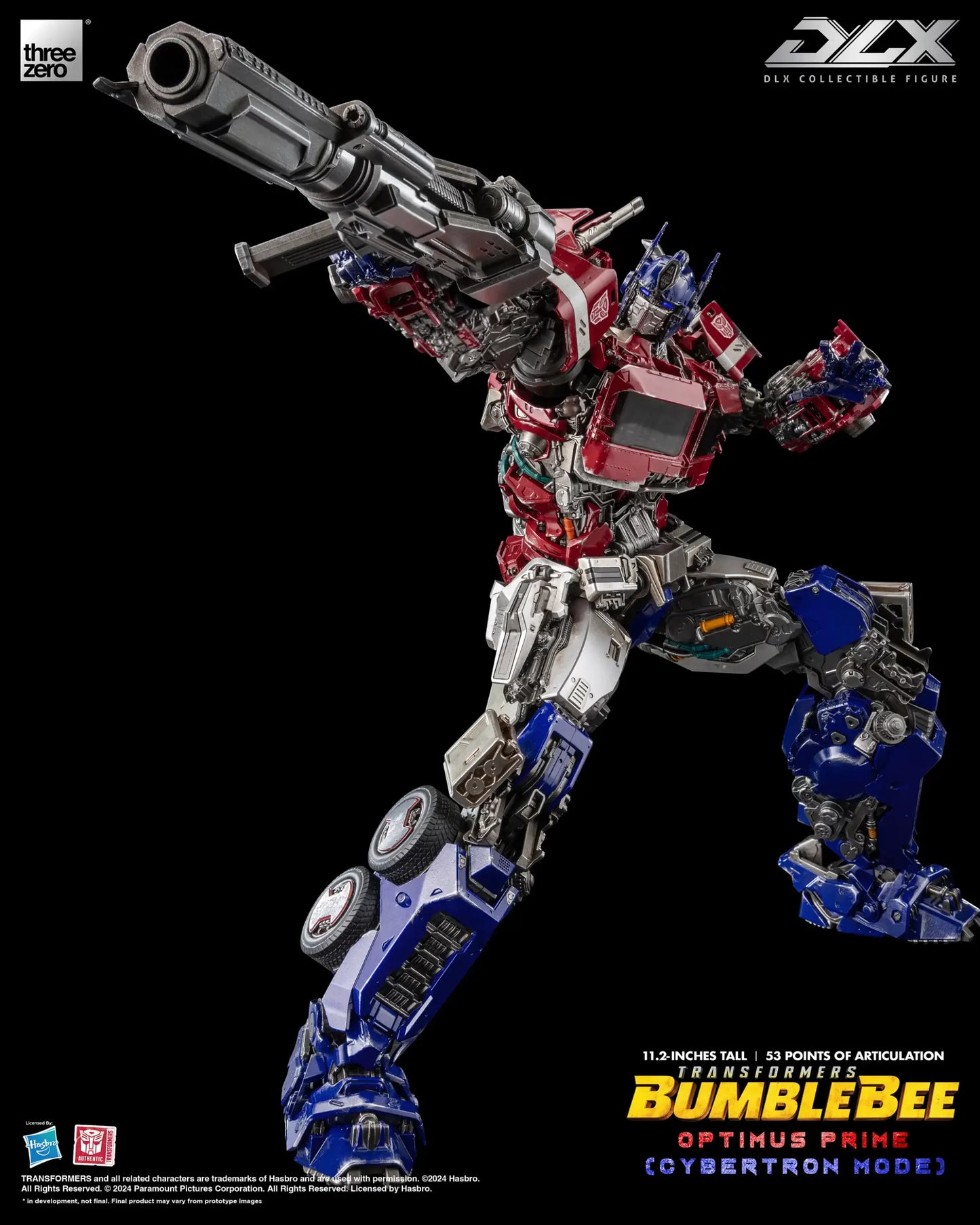 Optimus Prime DLX (Cybertron Mode) - Transformers: Bumblebee Threezero