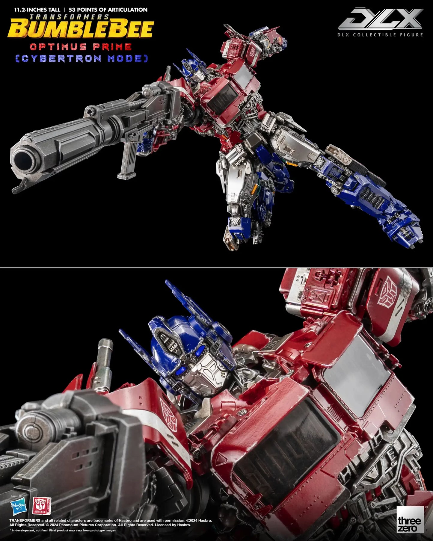 Optimus Prime DLX (Cybertron Mode) - Transformers: Bumblebee Threezero