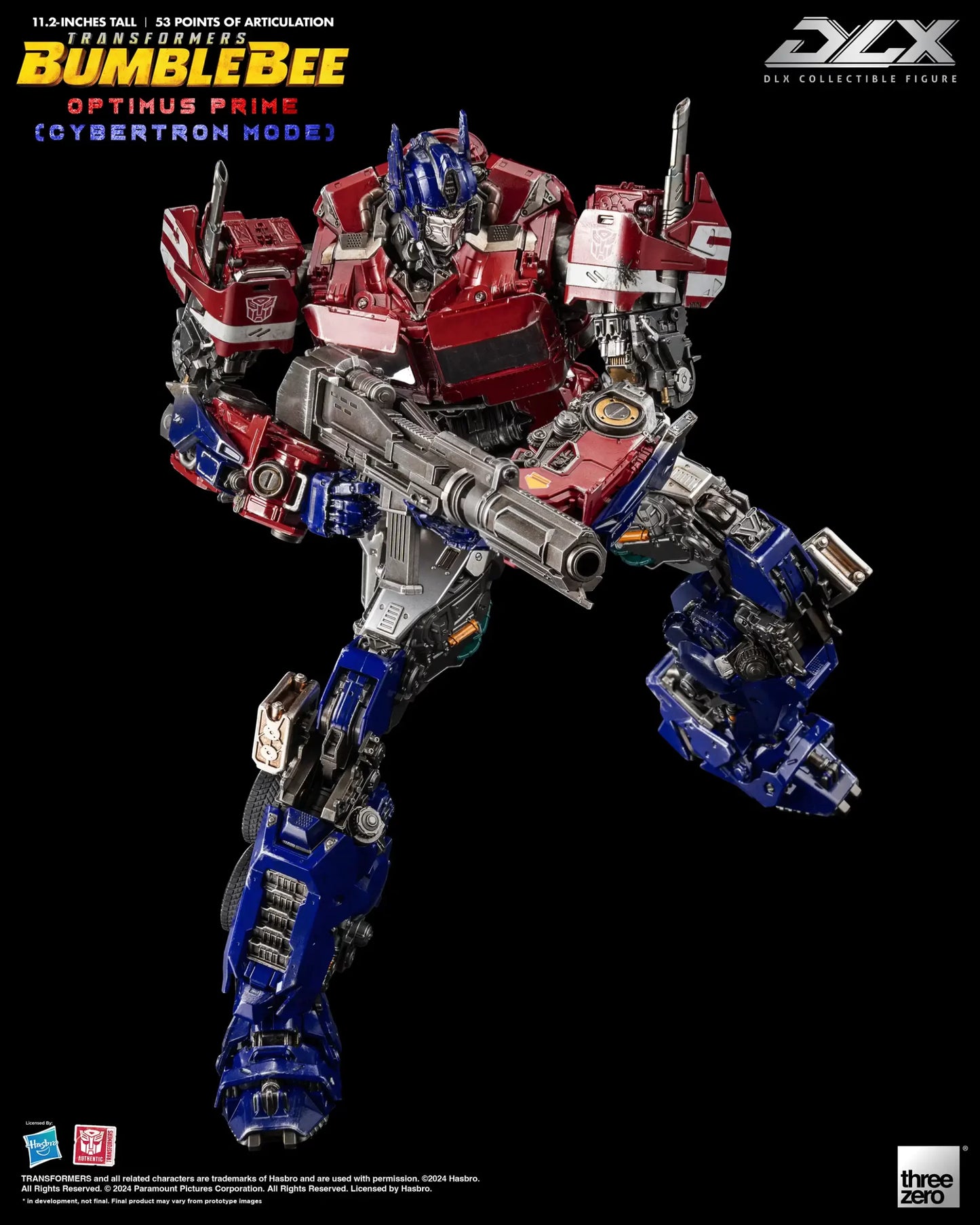 Optimus Prime DLX (Cybertron Mode) - Transformers: Bumblebee Threezero