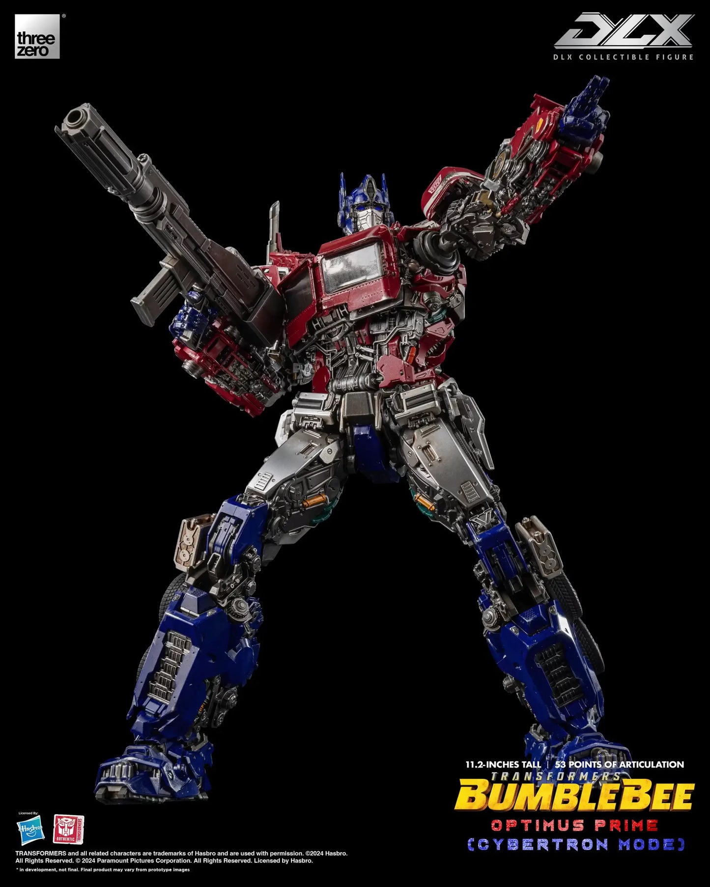 Optimus Prime DLX (Cybertron Mode) - Transformers: Bumblebee Threezero