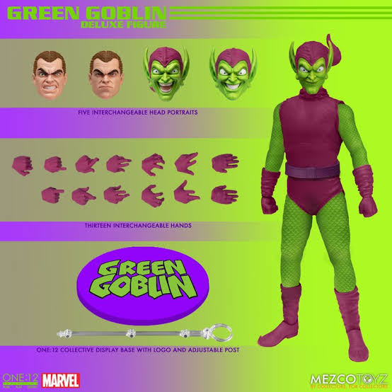 Green Goblin One:12 Deluxe  - Marvel Comics Mezco Toyz