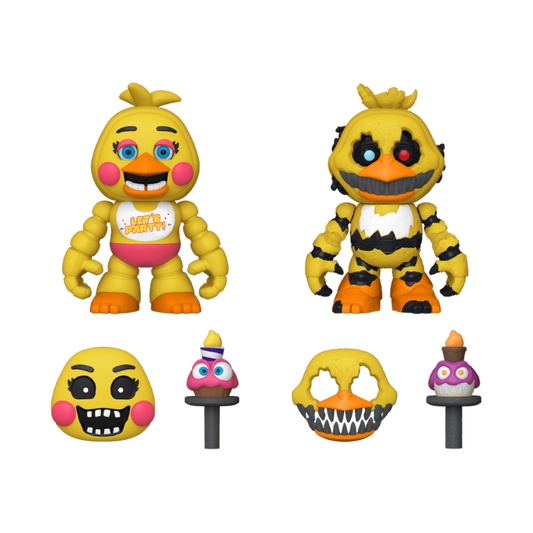 Toy Chica y Nightmare Chica - Five Night's At Freddy's Funko SNAPS!