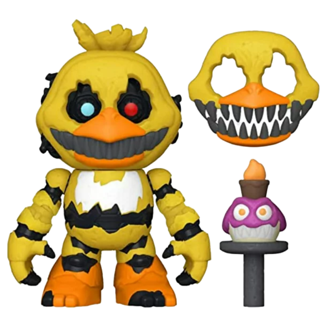 Toy Chica y Nightmare Chica - Five Night's At Freddy's Funko SNAPS!