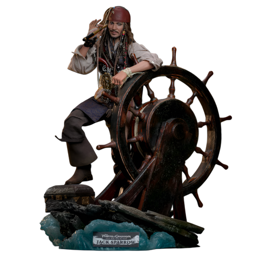 Jack Sparrow Deluxe 1/6 (Dx Series) - Pirates of the Caribbean: Dead Men Tell No Tales  Hot Toys