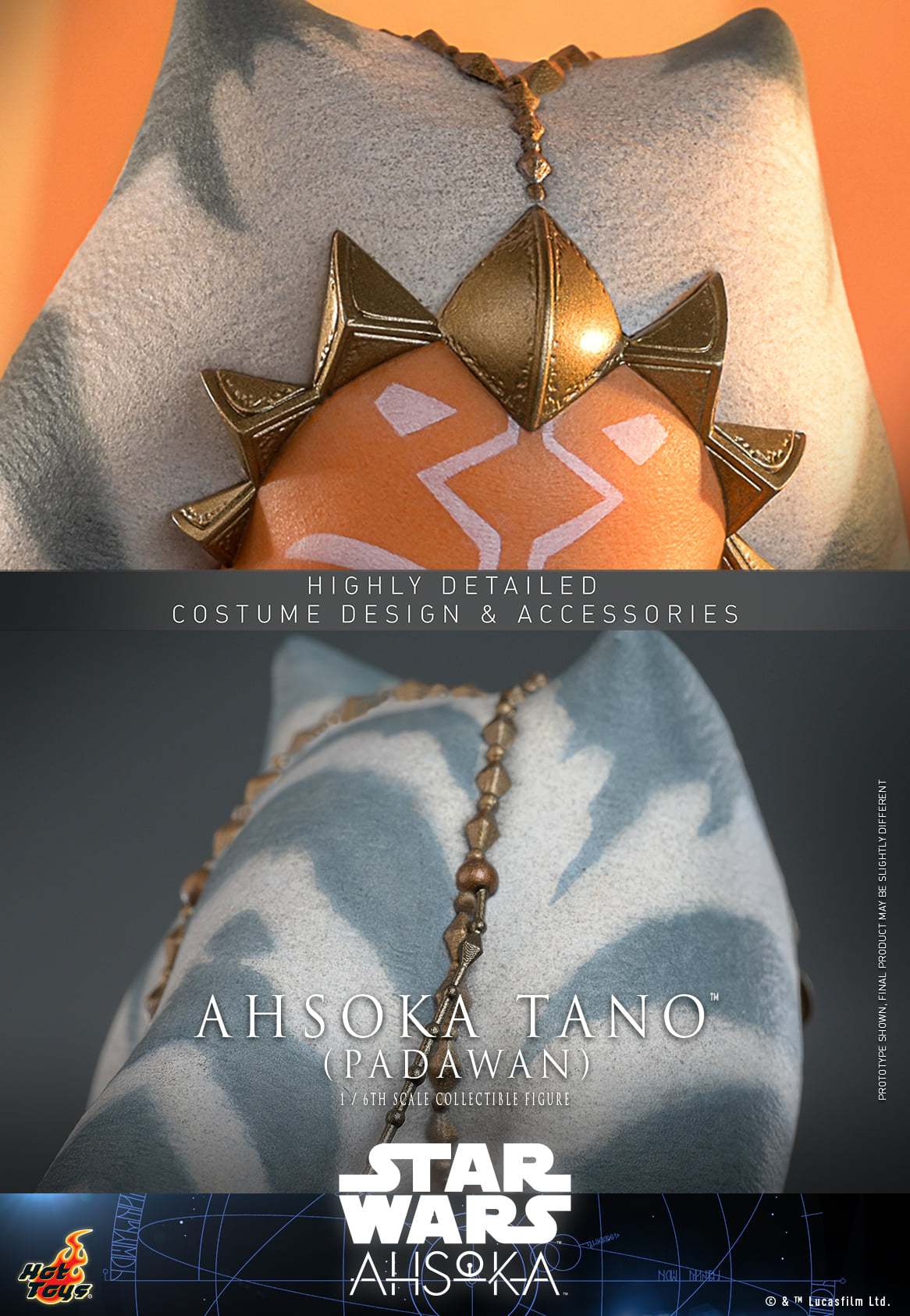 Ahsoka Tano (Padawan) 1/6 - Star Wars: Ahsoka Hot Toys