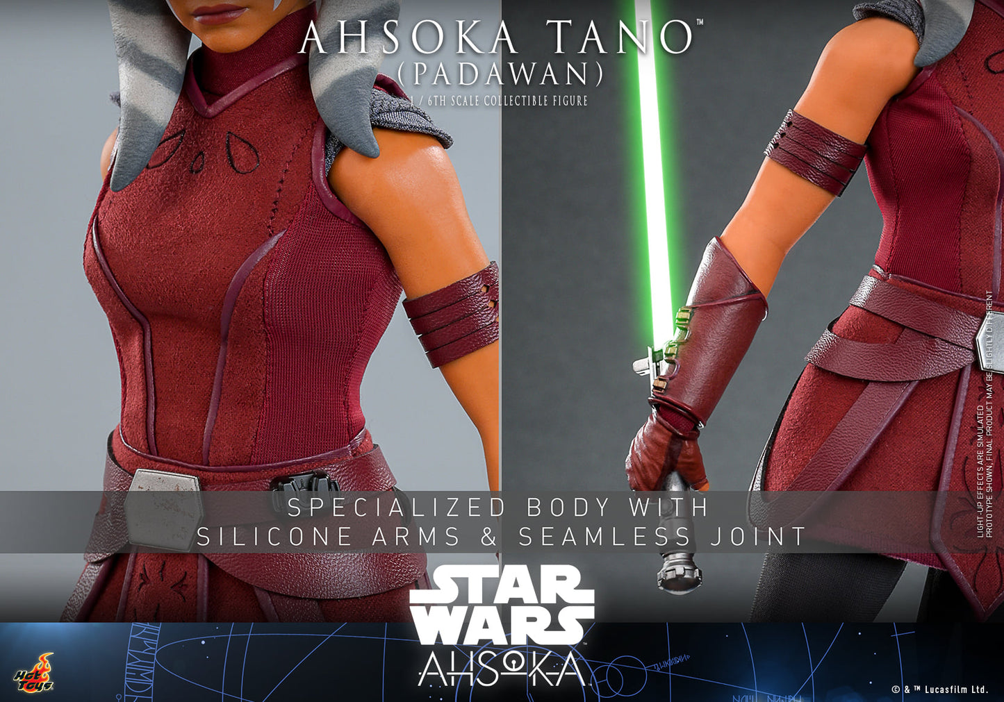 Ahsoka Tano (Padawan) 1/6 - Star Wars: Ahsoka Hot Toys