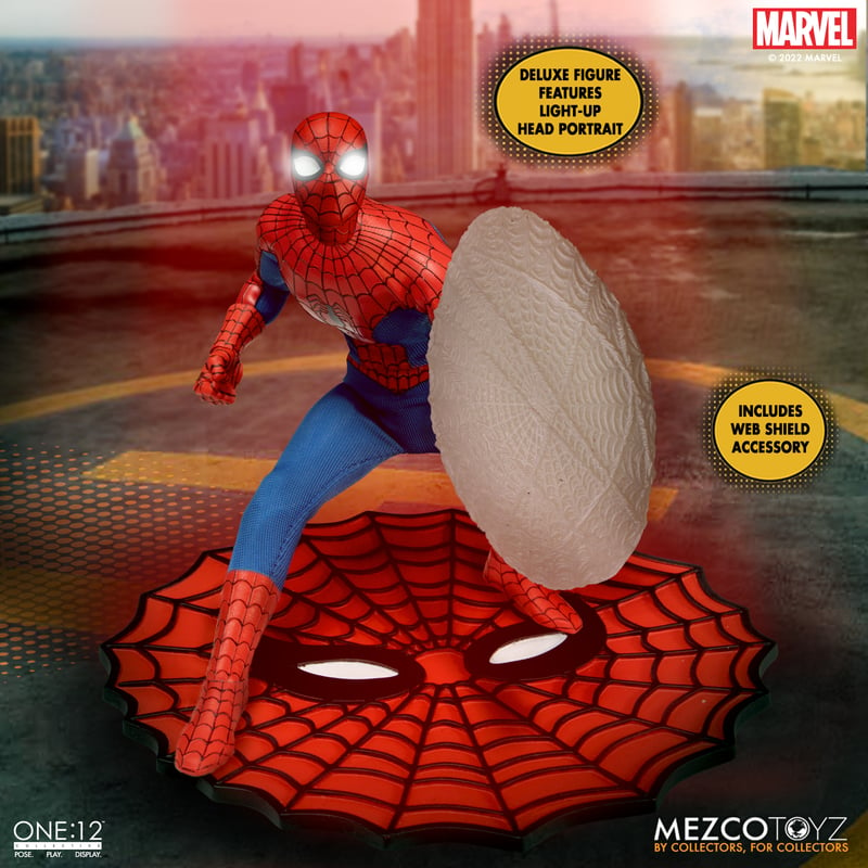 The Amazing Spider-Man One:12 Deluxe - Marvel Comics Mezco Toyz