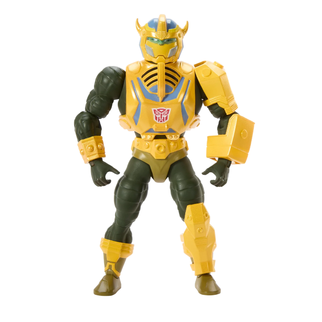 Bumblebee Armor Man-At-Arms - Masters of the Universe x Transformers Mattel Creations