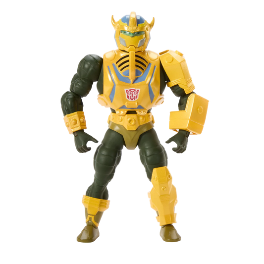 Bumblebee Armor Man-At-Arms - Masters of the Universe x Transformers Mattel Creations