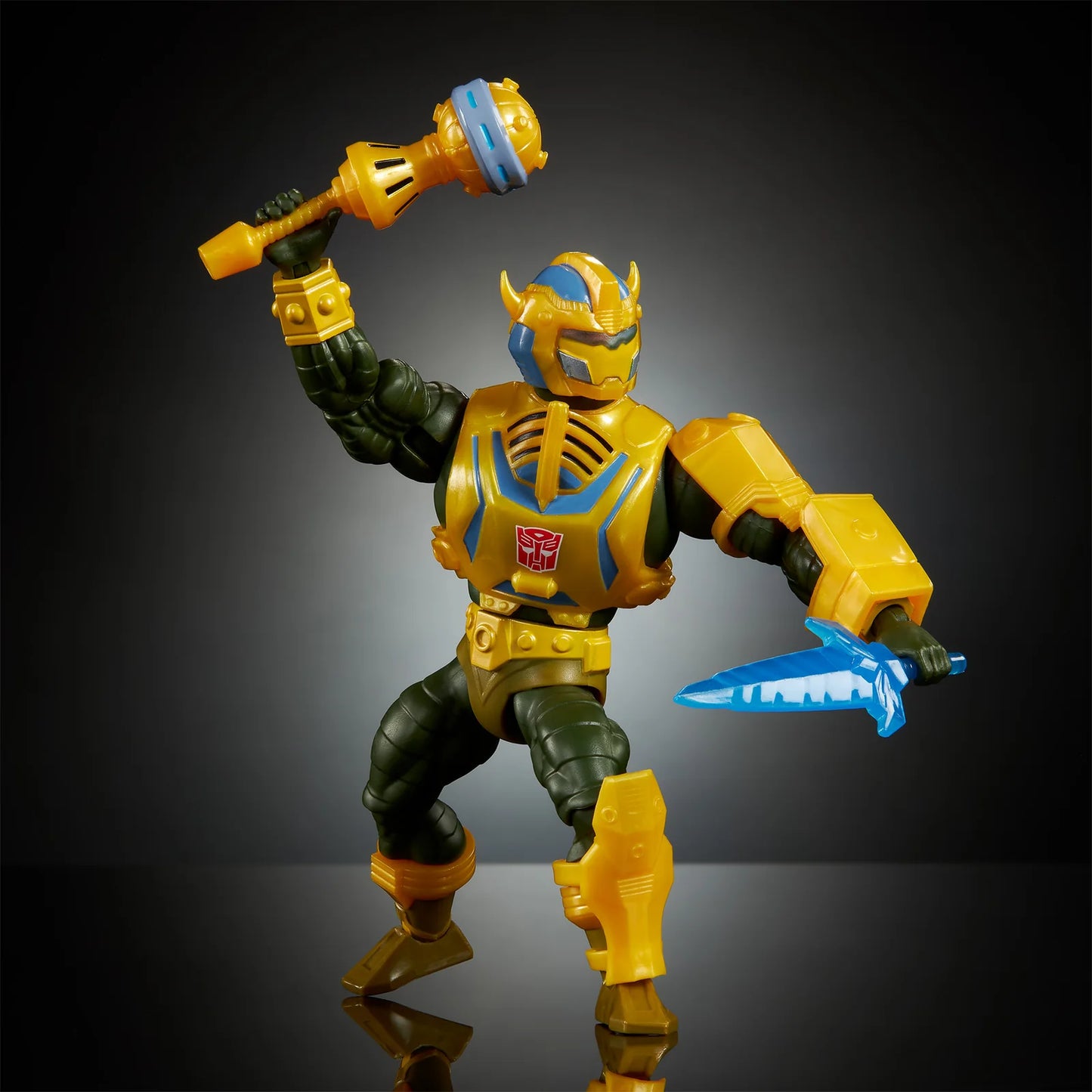 Bumblebee Armor Man-At-Arms - Masters of the Universe x Transformers Mattel Creations