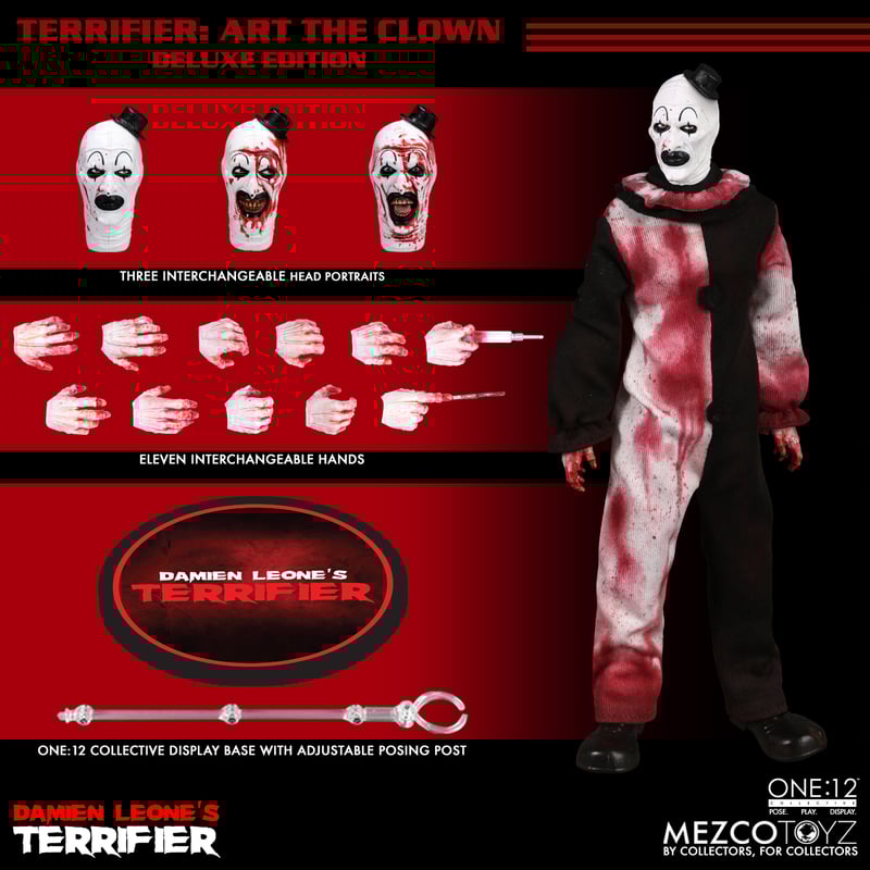 Art The Clown Deluxe One:12 - Terrifier Mezco Toyz