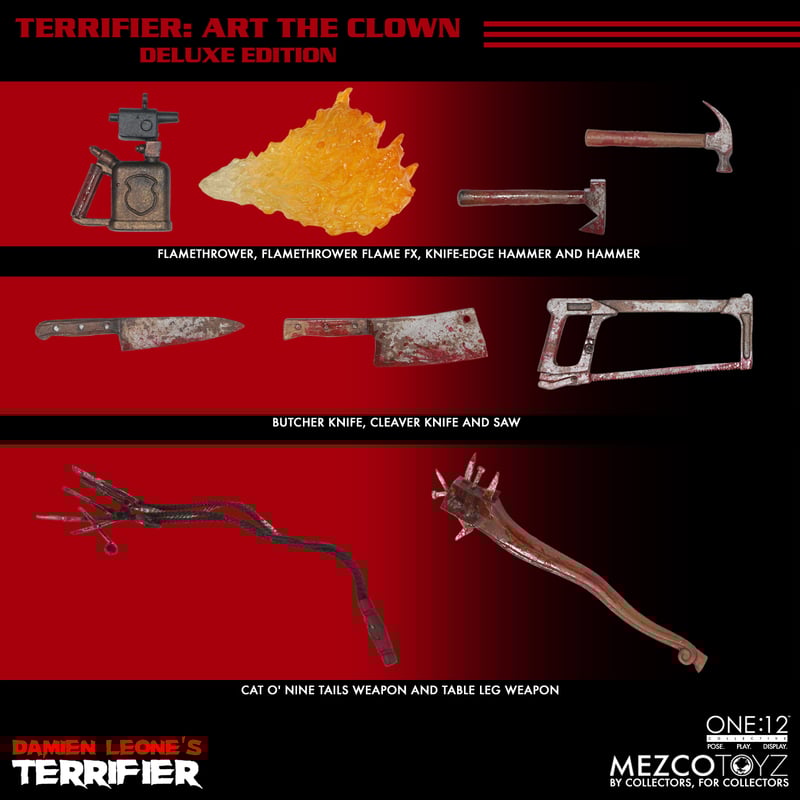Art The Clown Deluxe One:12 - Terrifier Mezco Toyz