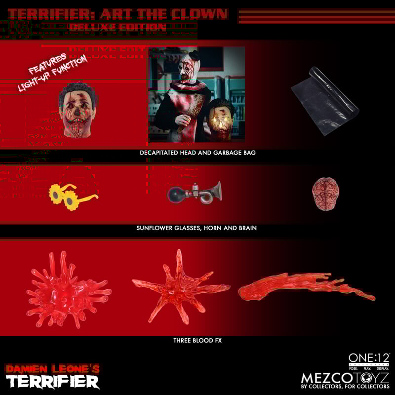 Art The Clown Deluxe One:12 - Terrifier Mezco Toyz