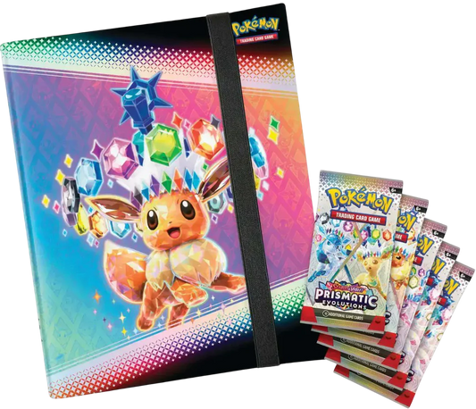 Prismatic Evolutions Binder Collection (Ingles)  - Scarlet & Violet: Pokemon TCG