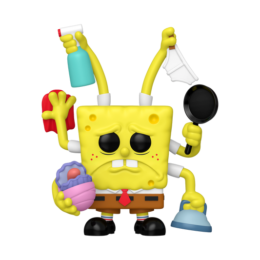 SpongeBob Cleaning (SDCC 2025) - Funko Pop! Premium Bob Esponja Pantalones Cuadrados