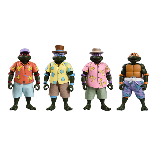 Bodacious Beach Bros (Cartoon) - Teenage Mutant Ninja Turtles NECA SDCC 2025