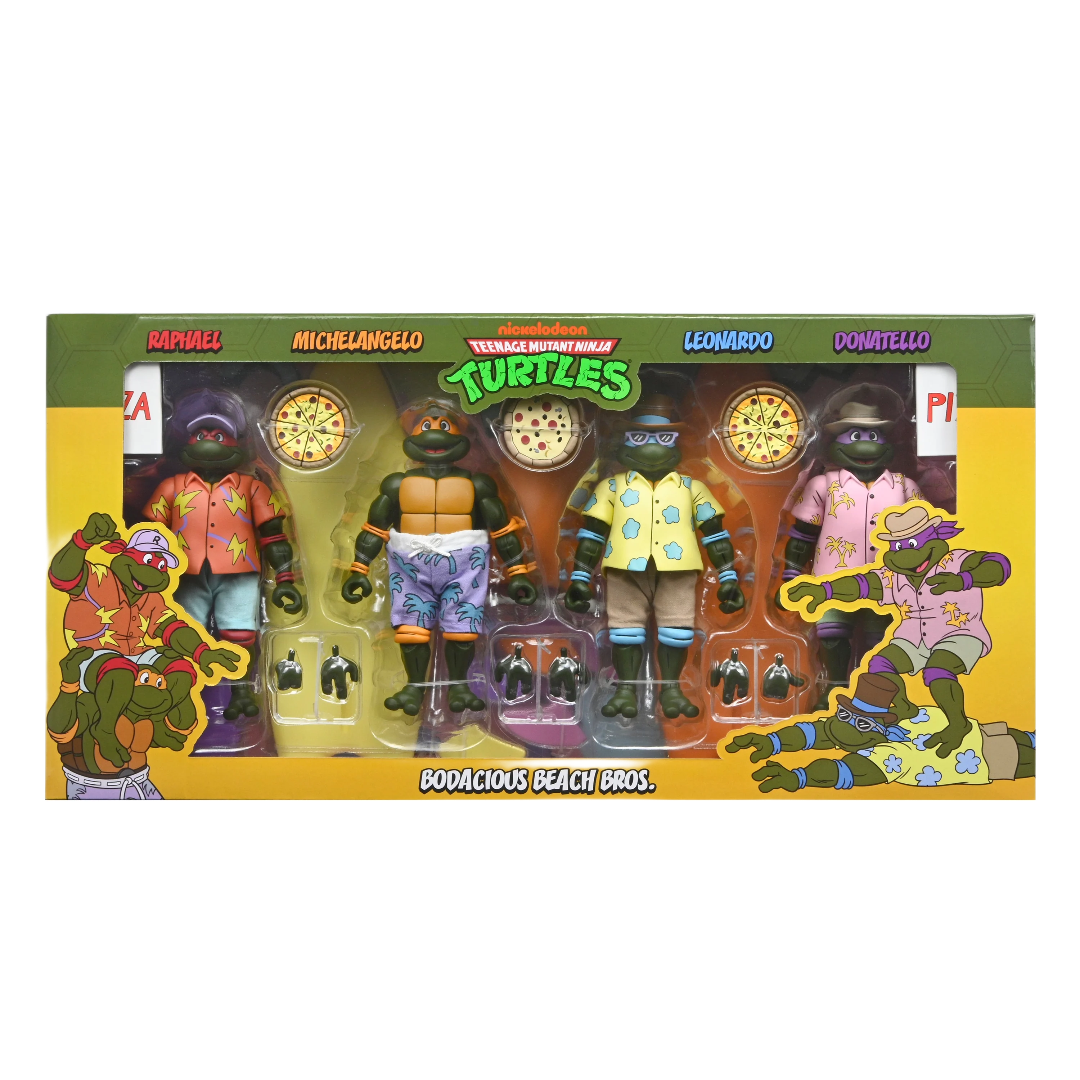 Bodacious Beach Bros (Cartoon) - Teenage Mutant Ninja Turtles NECA SDCC 2025