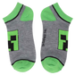 Minecraft Characters 5 Pair Ankle Socks - Minecraft Bioworld