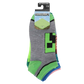 Minecraft Characters 5 Pair Ankle Socks - Minecraft Bioworld
