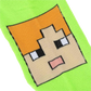 Minecraft Characters 5 Pair Ankle Socks - Minecraft Bioworld