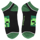 Minecraft Characters 5 Pair Ankle Socks - Minecraft Bioworld