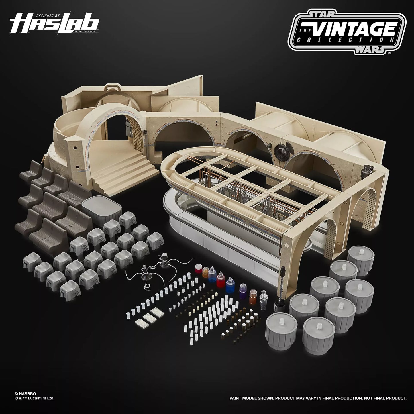 Mos Eisley Cantina Playset (Haslab) - Hasbro Star Wars The Vintage Collection