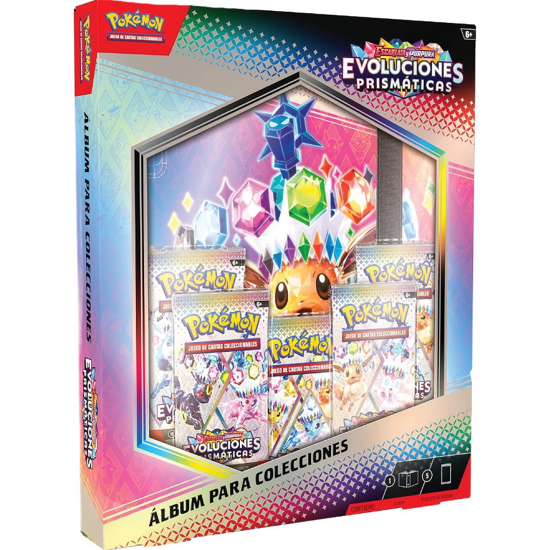 Binder Collection (Español)  - Evoluciones Prismaticas: Pokemon TCG