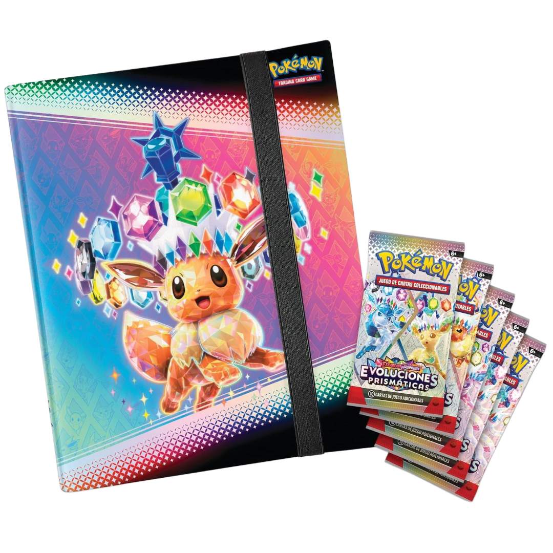 Binder Collection (Español)  - Evoluciones Prismaticas: Pokemon TCG