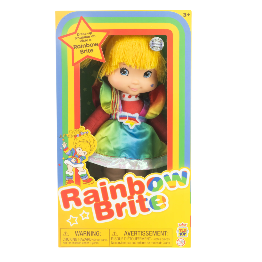Rainbow Brite 12” Plush Doll Dress-Up Edition - Loyal Subjects Rainbow Brite