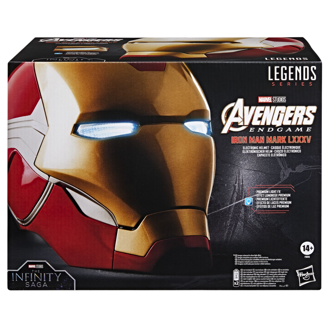 Iron Man Casco Electronico Mark 85 - The Avengers: Endgame Hasbro Marvel Legends Series