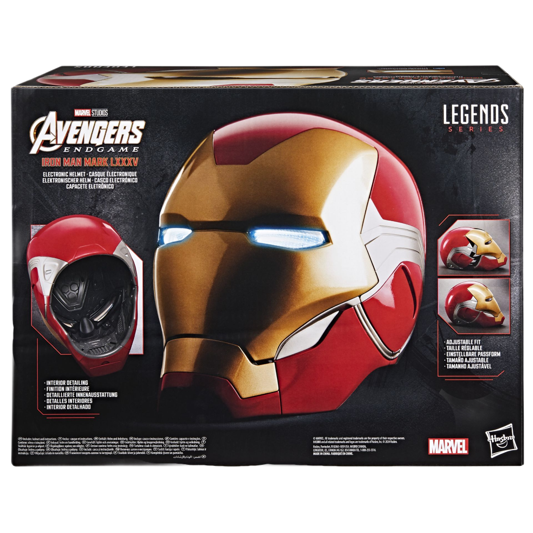 Iron Man Casco Electronico Mark 85 - The Avengers: Endgame Hasbro Marvel Legends Series