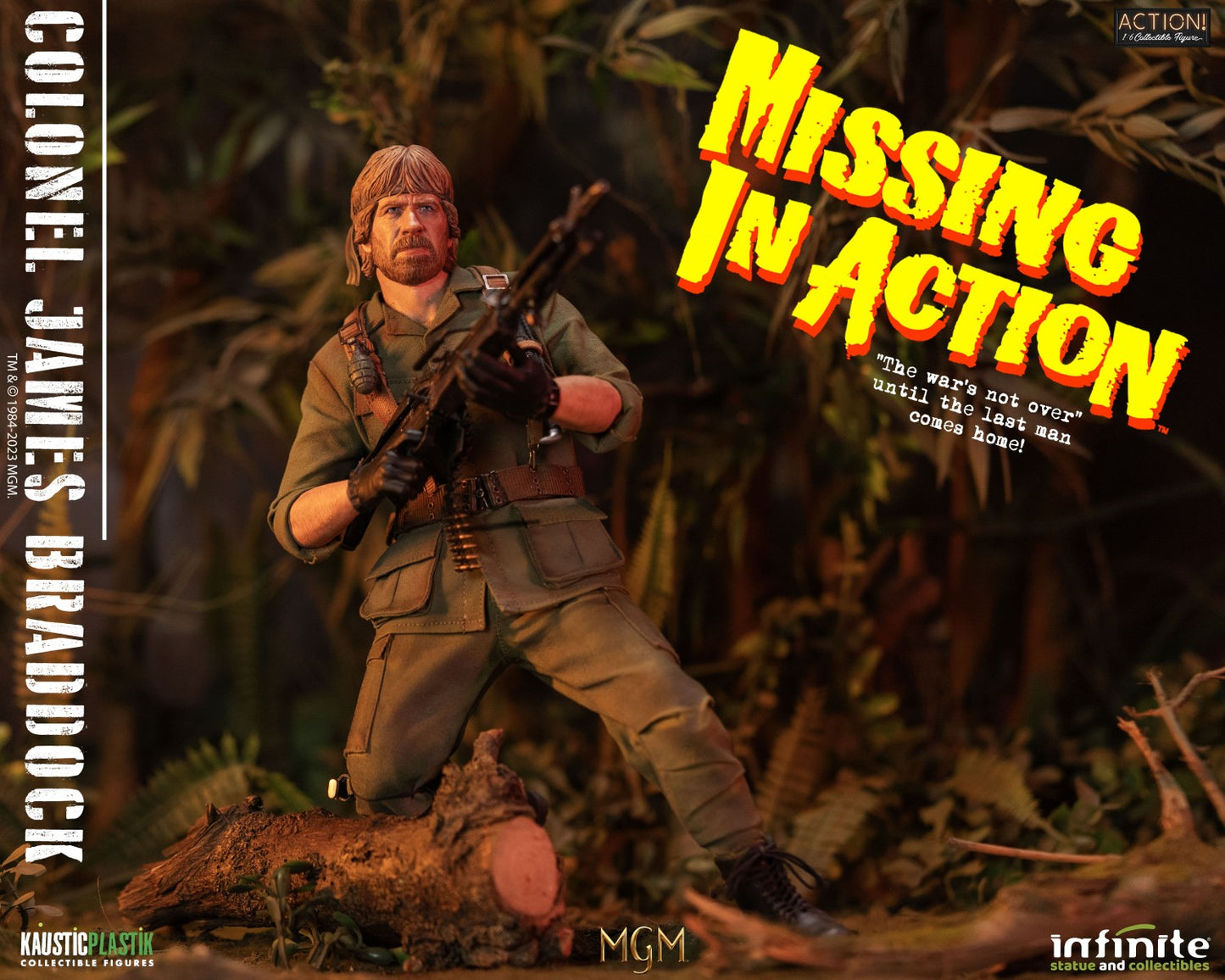 Colonel James Braddock 1/6 (Standard) - Missing in Action Kaustic Plastik