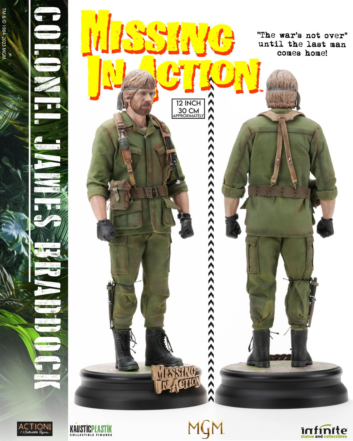 Colonel James Braddock 1/6 (Standard) - Missing in Action Kaustic Plastik