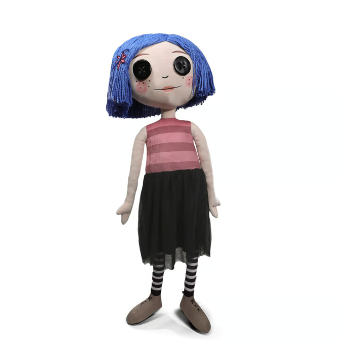Coraline Ojos de Boton 1/1 - Coraline y la Puerta Cecreta Kidrobot Peluche