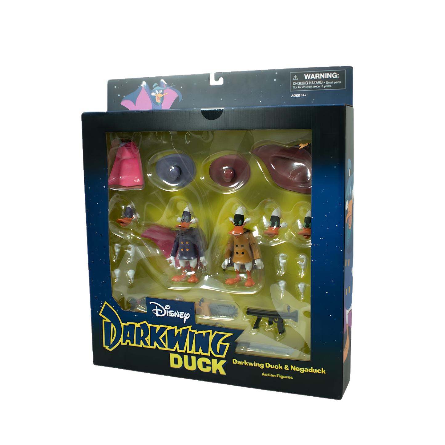 Darkwing & Negaduck Deluxe - Darkwing Duck Diamond Select Toys