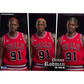 Dennis Rodman #91 1/6 - NBA Chicago Bulls Real Masterpiece Enterbay