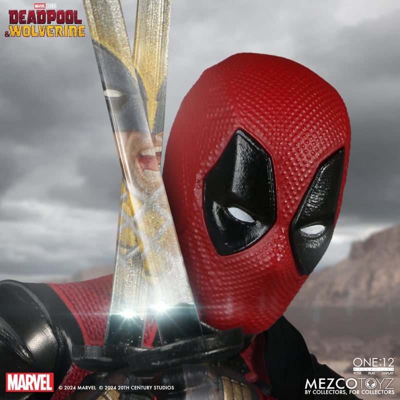 Deadpool Deluxe One:12 - Marvel: Deadpool and Wolverine Mezco Toyz