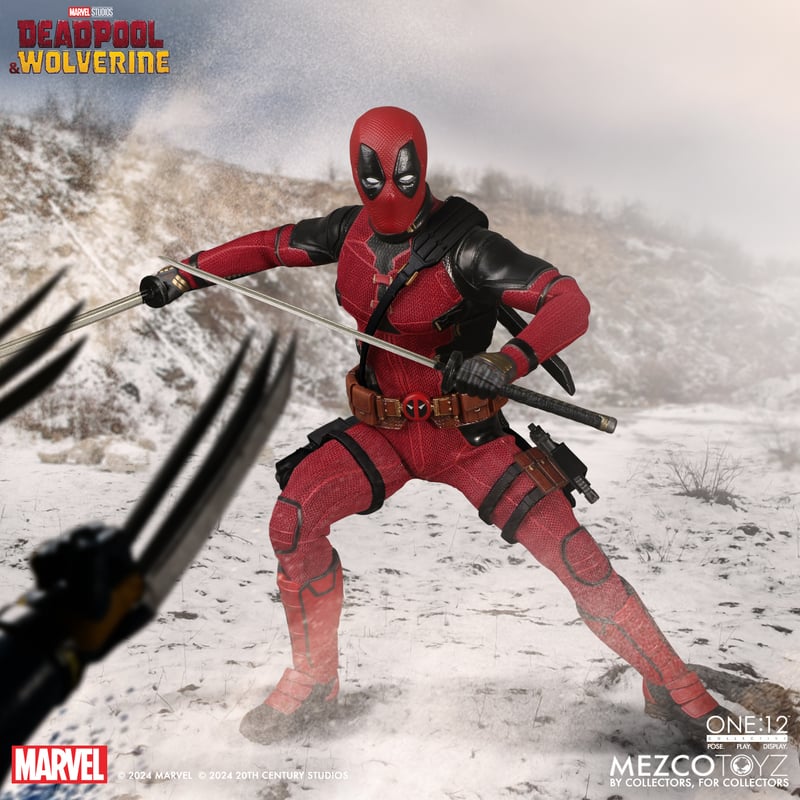 Deadpool Deluxe One:12 - Marvel: Deadpool and Wolverine Mezco Toyz