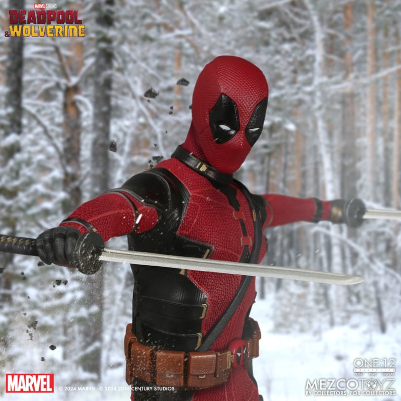 Deadpool Deluxe One:12 - Marvel: Deadpool and Wolverine Mezco Toyz