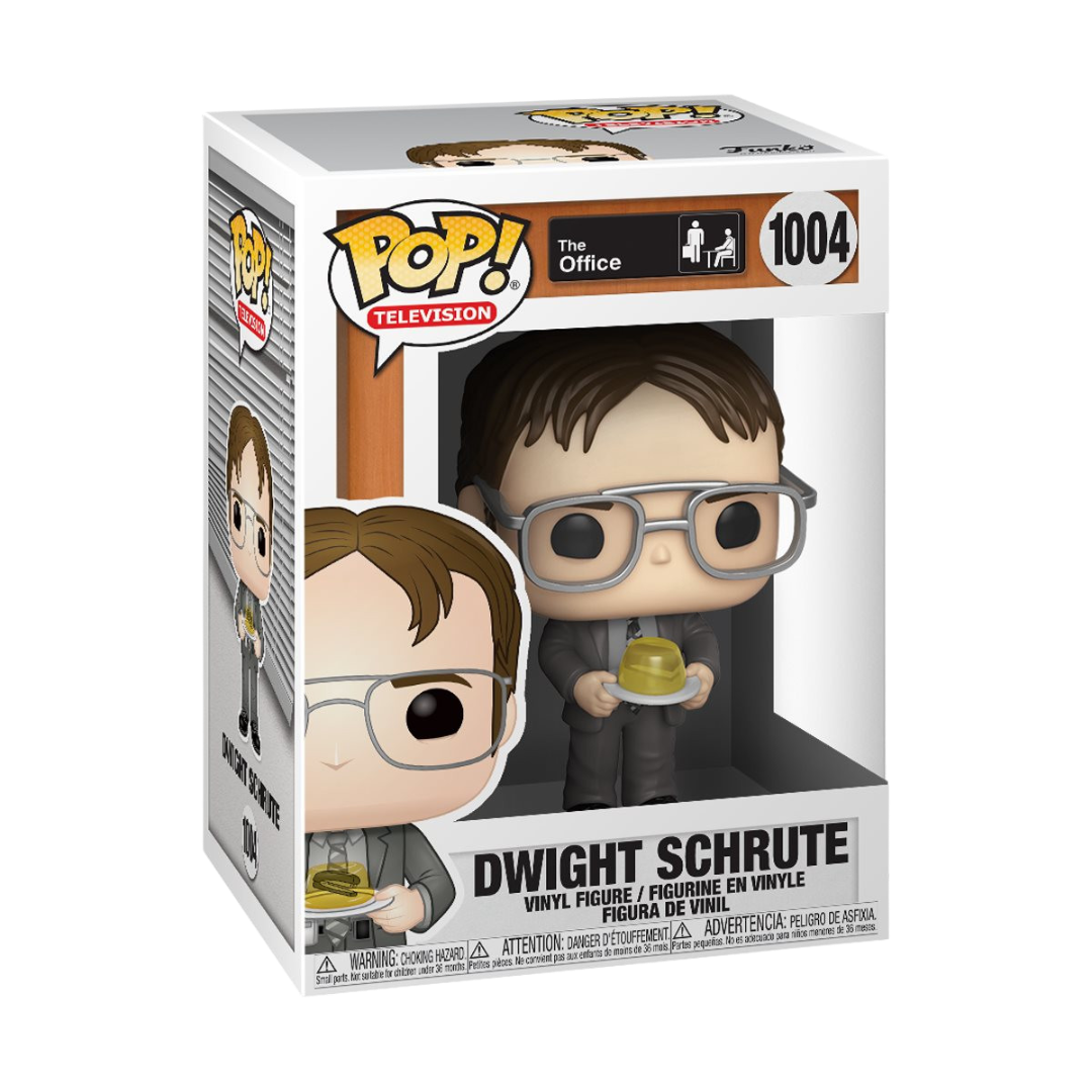 Dwight Schrute with Jello Stapler 1004 - The Office Funko Pop! Television