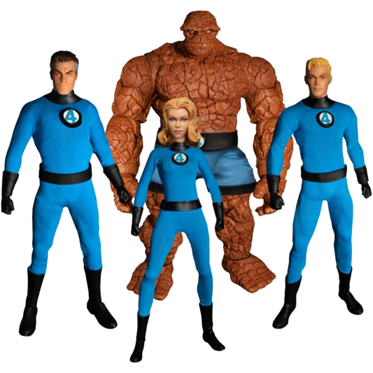 Fantastic Four Deluxe One:12 (Steel Boxed Set) - Marvel Mezco Toyz
