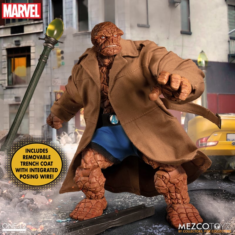 Fantastic Four Deluxe One:12 (Steel Boxed Set) - Marvel Mezco Toyz
