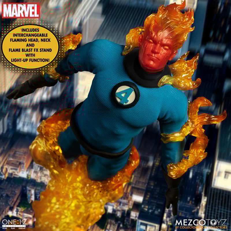 Fantastic Four Deluxe One:12 (Steel Boxed Set) - Marvel Mezco Toyz