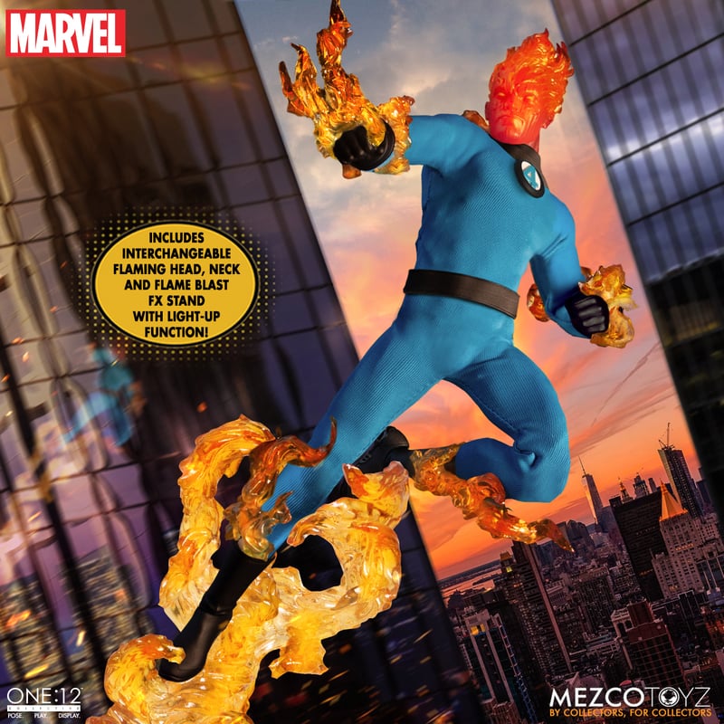 Fantastic Four Deluxe One:12 (Steel Boxed Set) - Marvel Mezco Toyz